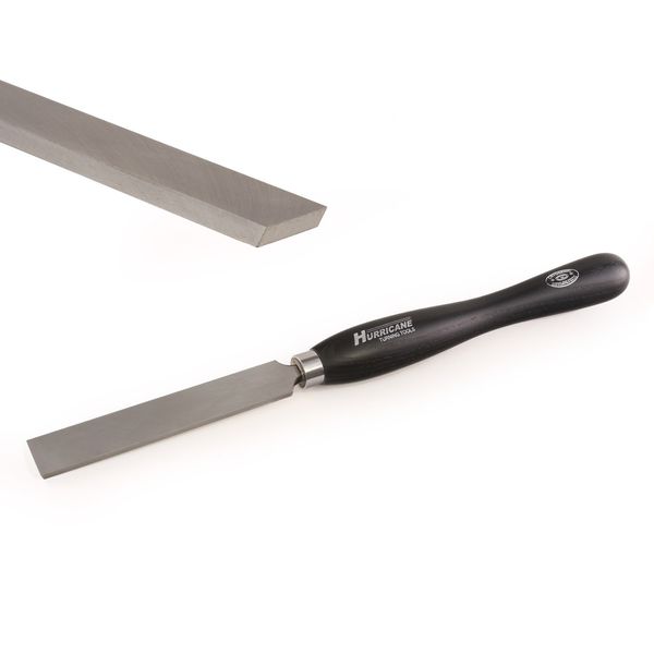 Hurricane Turning Tools, HTT-255KW, M2 Cryo, 1" Square End Scraper for Woodturning