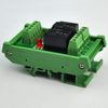 Electronics-Salon DIN Rail Mount 2 SPDT 10Amp Power Relay Interface Module, DC 24V Version.