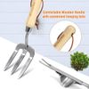 WORKPRO Garden Tool Set, 7-piece set, stainless steel gardening tools