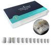 VIVID TELLA Square Fall Nail Short Fake Nails 600 Pieces Artificial Finger Nail Tips with Case Nail Art