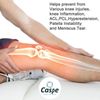 Knee Brace Knee Compression Sleeve Joint Support Open Patella Stabilizer Wrap