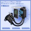 Timer Outlet, Rainproof Type, with Cap, Digital LCD Display, Button, Timer Outlet, Rainproof Plug, Rainproof Cap, Illumination, Christmas Timer, Outlet, Repeated Everyday, Auto On/Off, Timer,