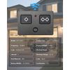 AXS1 Gate Remote Transmitter Compatible with Ghost Control, 3 Button Door Remotes Transmitter for Automatic Gate Openers, Gate Opener Commercial Door Operator, Gate Remote Control
