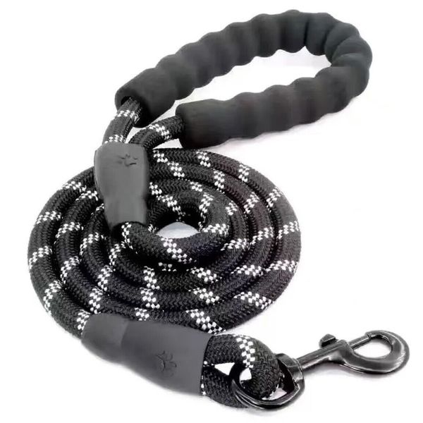 5FT Dog Leash-and medium-sized Pet Rope Nylon Leads with Comfy Handle