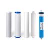 2 Year Supply: Replacement Reverse Osmosis Water Filters + RO Membrane