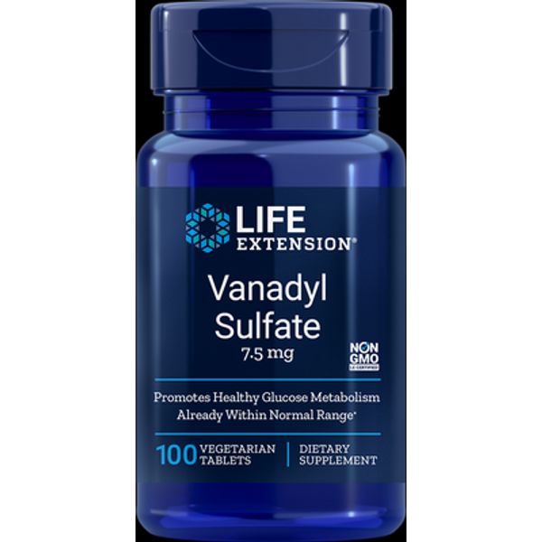 Life Extension VANADYL SULFATE 7.5 MG 100 Tabs