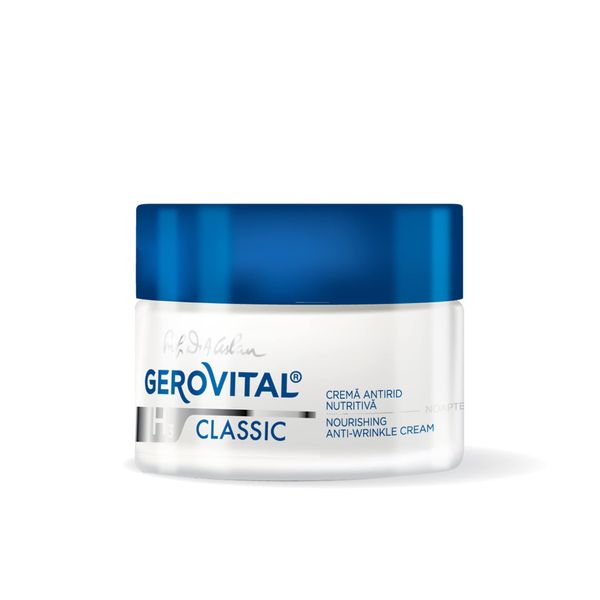 GEROVITAL H3 CLASSIC Nourishing Anti-Wrinkle Night Cream (With Hyaluronic Acid) 45+