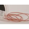 Berisfords Lame Ribbon, Rose Gold, Polyester, 3mm