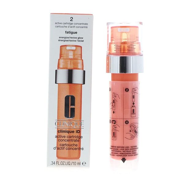 NIB Clinique iD active cartridge concentrate #2 Fatigue Skin Tone 0.34 oz/10 ml