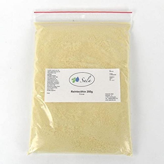 Sala Reinlecithin Sonnenblumenlecithin Pulver E322 konv. Beutel (250 g (1er Pack))