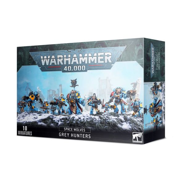 Games Workshop - Warhammer 40,000 - Space Wolves Grey Hunters Pack