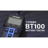 TOPDON BT100 Automotive Battery Tester 12V Load Tester Charging System Analyzer