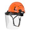Defender Safety H2 Combo Kit (Vented (Class C) w/Face Shield, Orange)