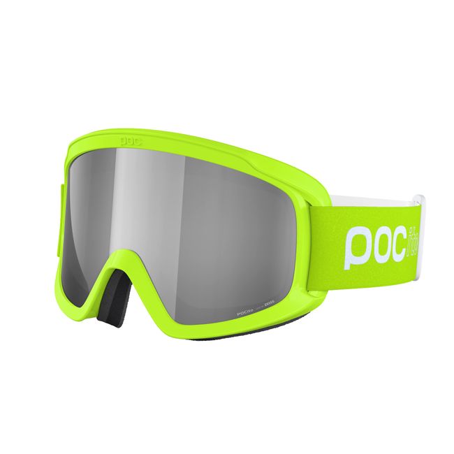 POC Unisex-Youth Opsin Skibrille, Fluorescent Yellow/Green/Clarity POCito, One Size