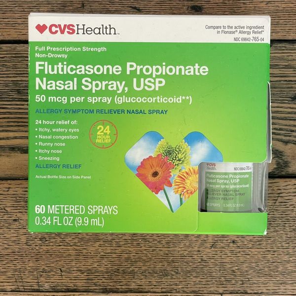 CVS Health Children’s Fluticasone Nasal Spray 60 SPRAYS Each - FLONASE Exp 2/25