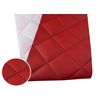Kunstleder Gesteppt Möbel Textil Meterware Polster Stoff PU - Möbelstoff (Rot 960)