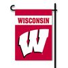 NCAA Wisconsin Badgers 2-Sided Garden Flag