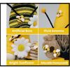 Bumble Bee Gnome Plush,Spring Bee Decor, Mr and Mrs Honeybee Gnomes Plush Tomte