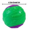 Pack of 3 Squeaky Dog Balls. Ruff Ruff. 6.5cm Diameter.
