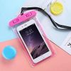 Universal Waterproof Mobile Phone Case Pouch Plastic Cover Smartphones (4Pack) MultiColor