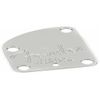 Fender American Deluxe Guitar 4-Bolt Neck Plate, Chrome