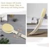 Foldable Shower Back Body Scrubber with Extra Long Handle Bath Brush Stiff brush