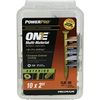 Power Pro 116843 Multi-Material Screws, Bronze, 95 Piece