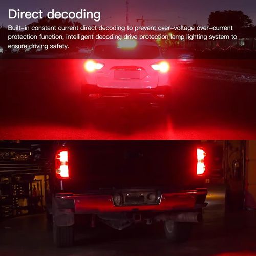 4-Pack Red 3157 Bright Light Bulbs Car Auto Signal Turn Backup S8 Miniature Lamp 3157X, 3057KLCP, 3757AK, 3047LL