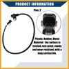 Partuto ABS Wheel Speed Sensor for Mitsubishi Shogun Pinin/Rear/Durable/1Pcs Replacement