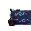 Kipling Freedom, Astuccio, Blu (Fun Ocean Print)