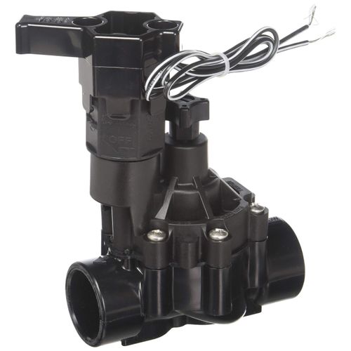 Rainbird 100DVFSS 1" 24V Electric Control Valve - w/Flow Control - Slip Connection