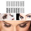 Frcolor False Eyelashes Natural Handmade Eyelash Set Eyelash Extensions for Makeup Party 8 Styles 80 Pairs