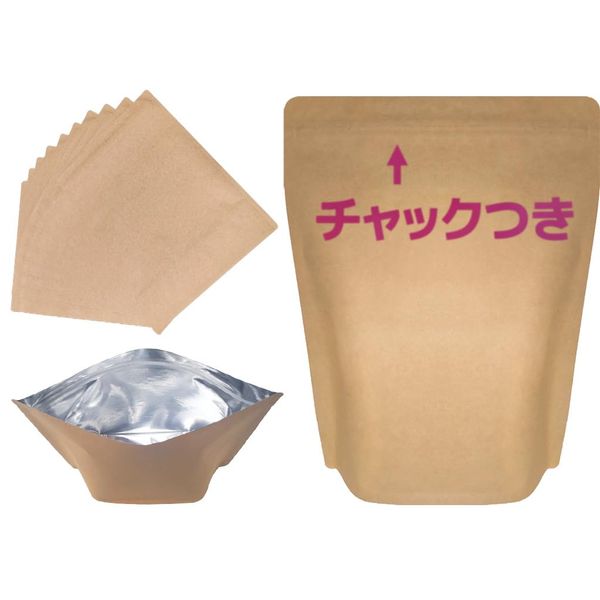 Mitsuwa Rice Fresh Guard Rice Brown Rice Refrigerator Storage Chuck Bag, 12 Pieces, 6.3 oz (1,800 g), Craft, 30 Sheets L