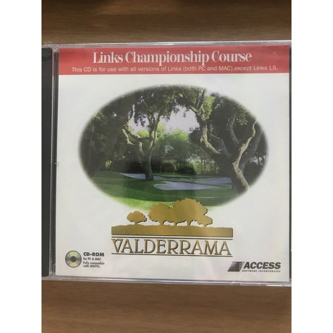 NEW Links Championship Course Valderrama PC SEALED Windows Computer Game