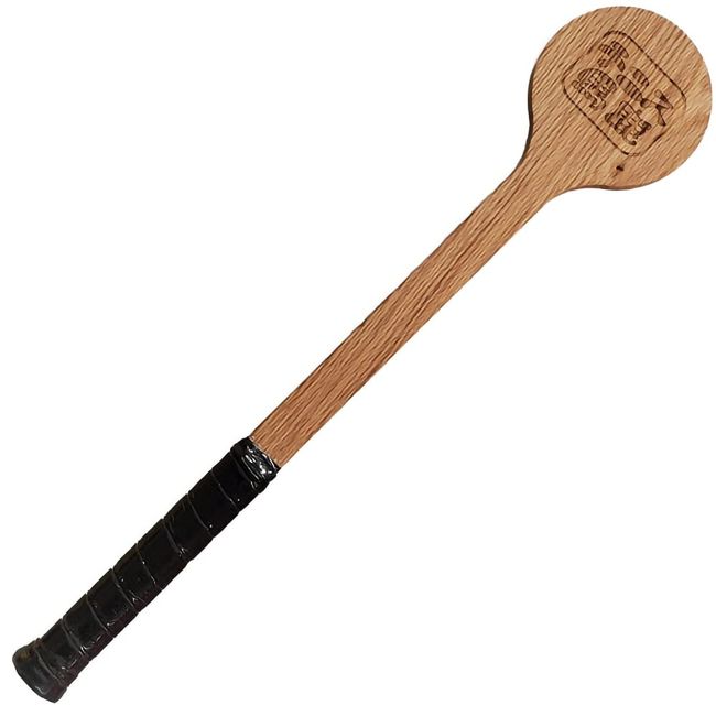 Tennis Idiot Catch in the Sweet Spot Sporake Training Racket Wooden Racket Spoon Racket (21y5m) General Use (Black)