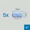 Harris Trade Jumbo Mini Roller Set Replacement Sleeves, Pack of 5