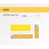 3"x1" Direct Thermal YELLOW Labels Mobile 0.75" Core 550 labels per 2 Rolls