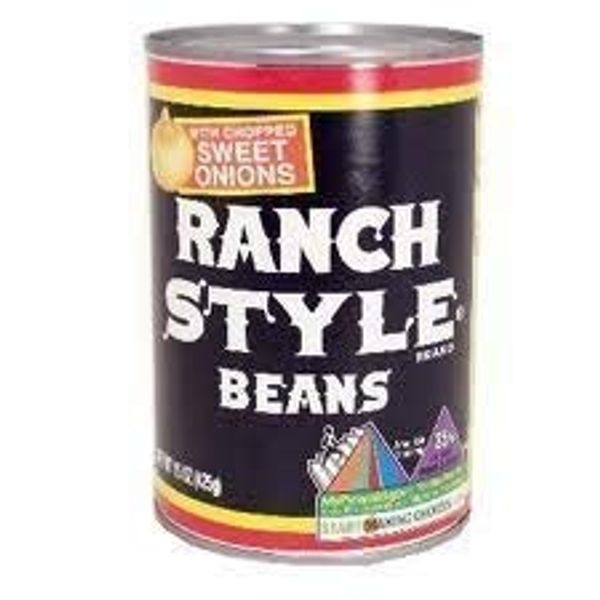 Ranch Style Beans with Sweet Onions 15oz Can (Pack of 3)