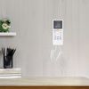Remote Control Security Cable Leash - Retractable Tether for TV Remote Holder, White