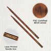 KnitPro Ginger Interchangeable Circular Needles 5" (13cm) | 3.25mm