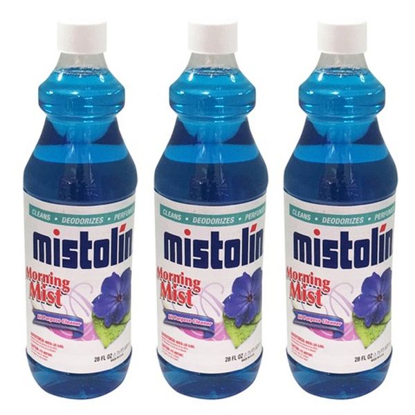 3 Pack Mistolin All Purpose Cleaning Solution Morning Mist (Rocio) 28 fl oz