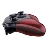eXtremeRate Transparent Clear Red Replacement Handle Grips for Nintendo Switch Pro Controller, DIY Hand Grip Shell for Nintendo Switch Pro - Controller NOT Included