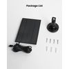 ieGeek Solar Panel for S1, Compatible with DC 5V Rechargeable Battery Powered Surveillance Cam
