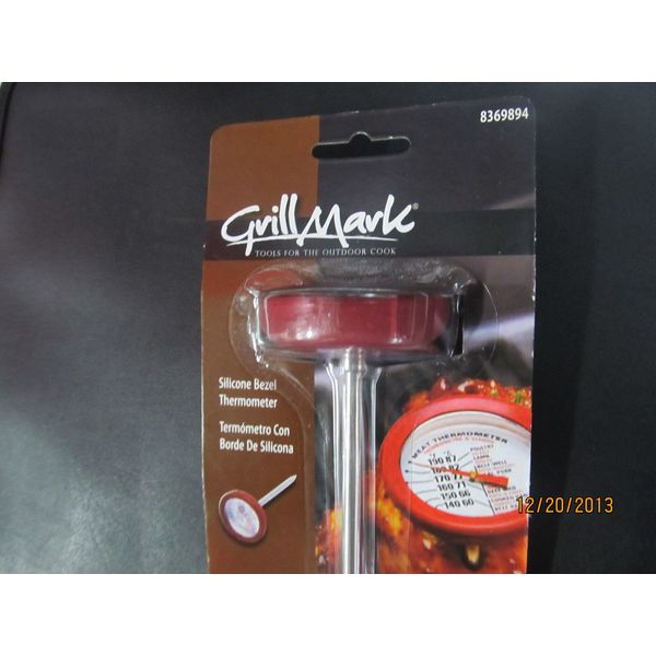 Grillmark SIlicone Bezel Meat Thermometer  #11391A  NEW