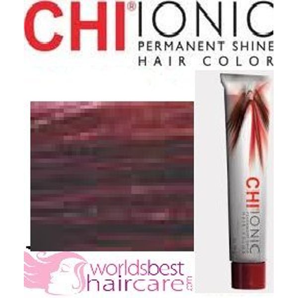 Chi ionic permanent shine hair color 7rv extra light red violet
