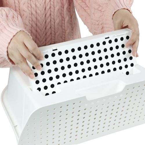 CATLINK Filter Box for CATLINK Automatic Cat Litter Box, CATLINK Self Cleaning Cat Litter Box, Reduce Odor, 2 Filters Inside, Simple Disassembly, for Scooper Young & Scooper Luxury PRO