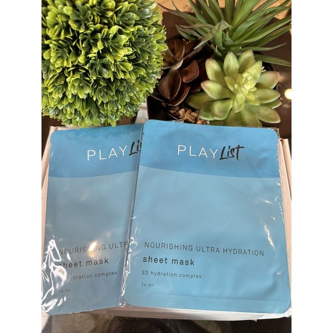 Play List Nourishing Ultra Hydration Sheet Mask 3D Hydration Complex