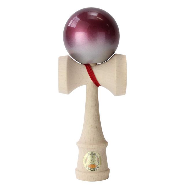 Kendama, Japan Kendama Association Certified Competition Kendama, Ozora, Premium Red & Silver