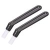 uxcell Coffee Machine Brush Nylon Head Black Espresso Machine Grinder Cleaning 137mm 2pcs