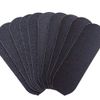 Healifty 40pcs Foot File Replacement Sandpaper Pedicure Refill Pads Foot File Exfoliating Scrubber Pedicure Accessories Black